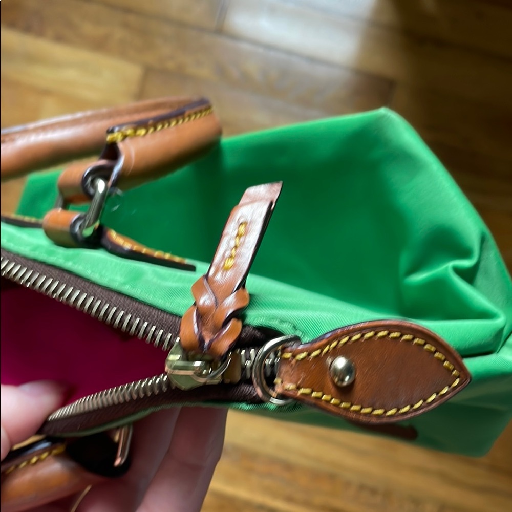 Dooney & Bourke Vibrant Green Satchel - Picture 10 of 10